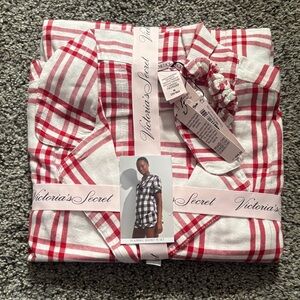 Victoria's Secret Red Plaid Pajama Set